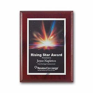 SpectraPrint™ Plaque - Mahogany Gold