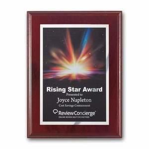 SpectraPrint™ Plaque - Mahogany Gold