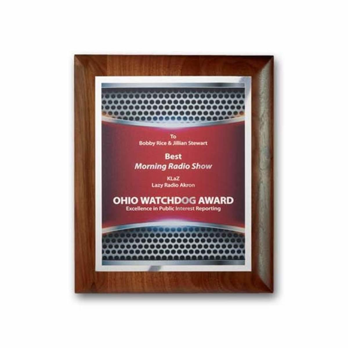 SpectraPrint™ Plaque - Rolled Edge Gold