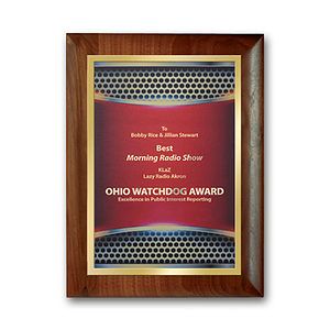 SpectraPrint™ Plaque - Rolled Edge Gold
