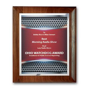 SpectraPrint™ Plaque - Rolled Edge Gold