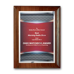 SpectraPrint™ Plaque - Rolled Edge Silver