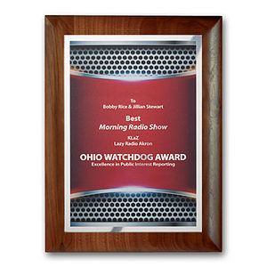 SpectraPrint™ Plaque - Rolled Edge Silver