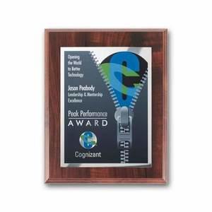 SpectraPrint™ Plaque - Walnut Gold  