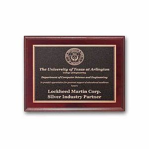 Photocast Plaque - Mahogany     
