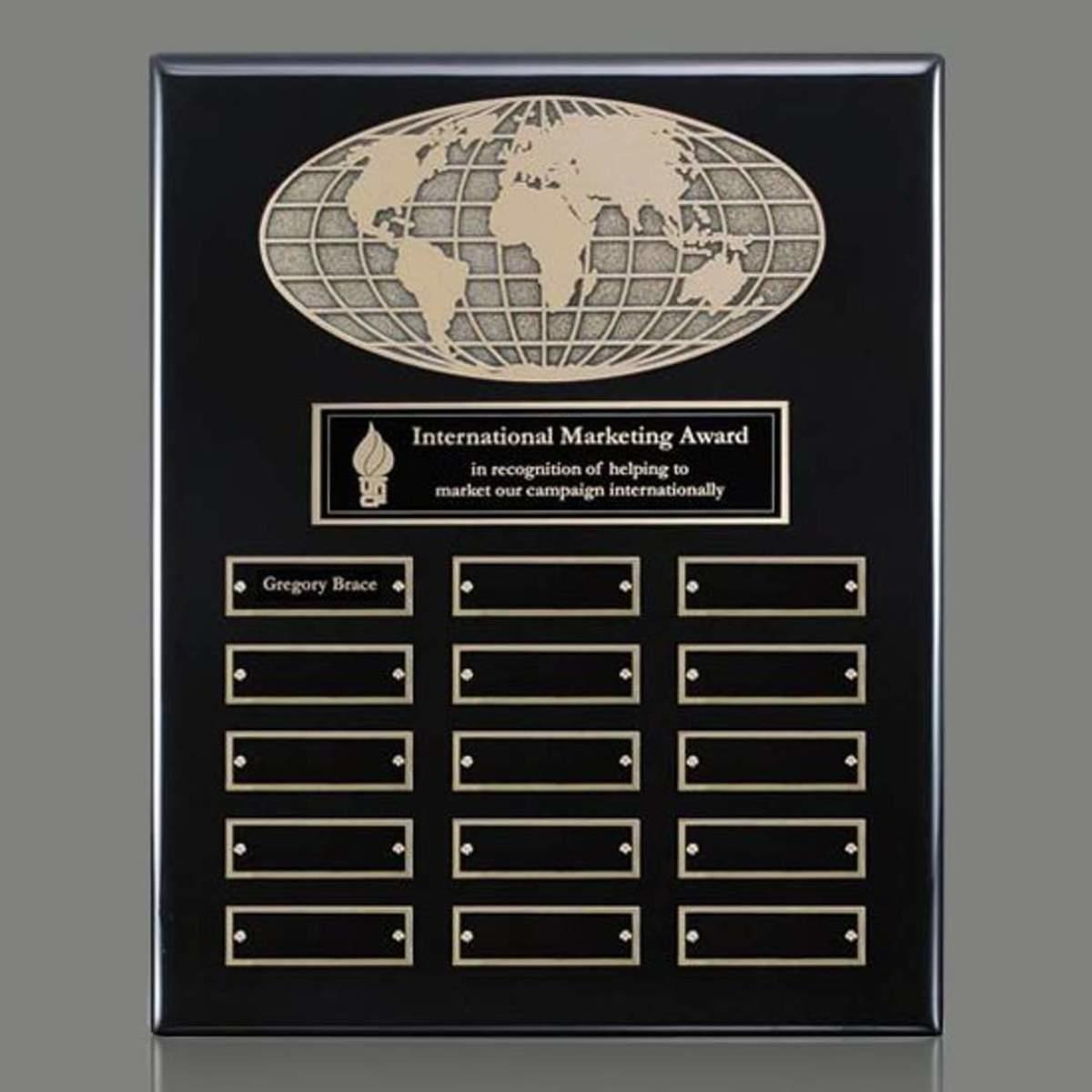 World (Vert) Perpetual - Black Finish