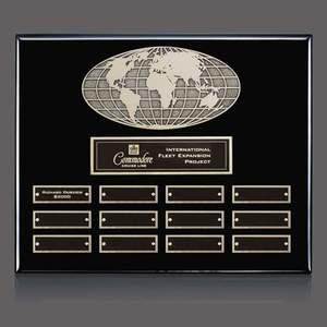 World (Horiz) Perpetual - Black Finish