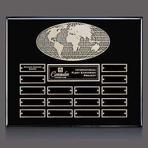 World (Horiz) Perpetual - Black Finish