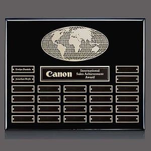 World (Horiz) Perpetual - Black Finish