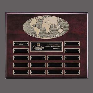 World (Horiz) Perpetual - Rosewood Finish