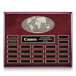 World (Horiz) Perpetual - Rosewood Finish