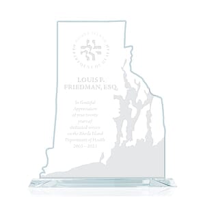 State Map Award -  Rhode Island