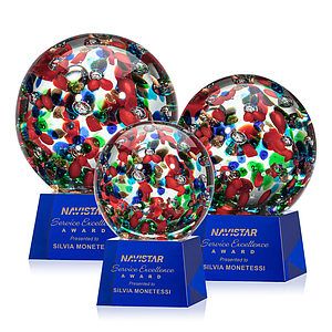 Fantasia Award on Robson Base - Blue