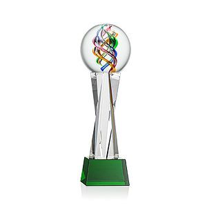 Galileo Award on Grafton Base - Green