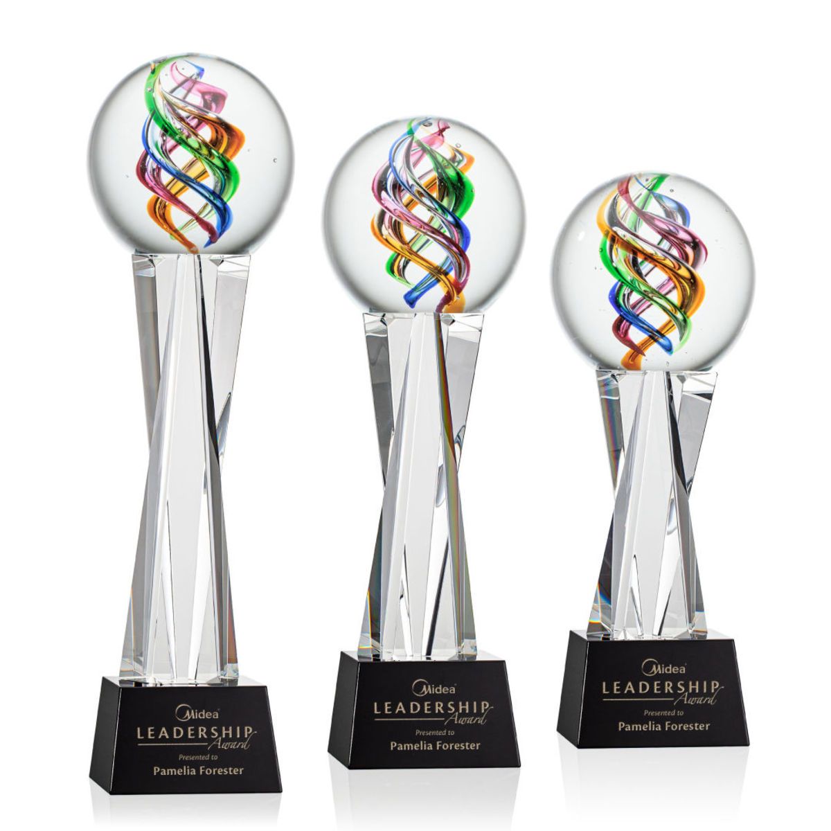 Galileo Award on Grafton Base - Black