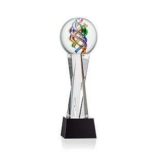 Galileo Award on Grafton Base - Black