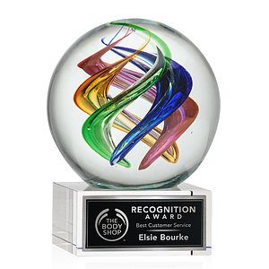 Galileo Award on Hancock Base - Clear