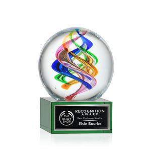 Galileo Award on Hancock Base - Green