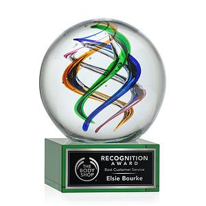 Galileo Award on Hancock Base - Green