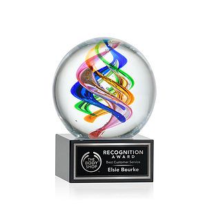 Galileo Award on Hancock Base - Black