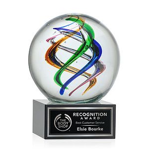 Galileo Award on Hancock Base - Black