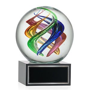 Galileo Award on Hancock Base - Black
