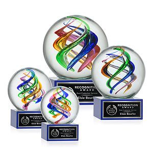 Galileo Award on Hancock Base - Blue