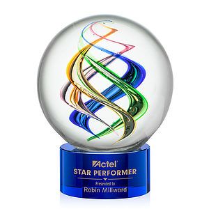 Galileo Award on Marvel Base - Blue