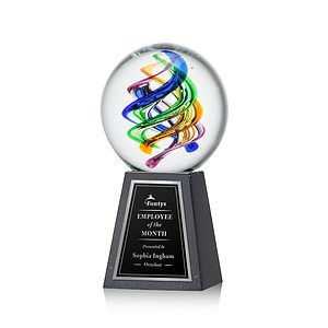Galileo Award on Tall Marble Base