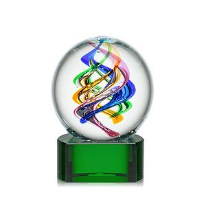 Galileo Award on Paragon Base - Green