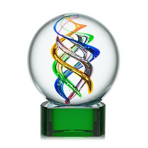 Galileo Award on Paragon Base - Green