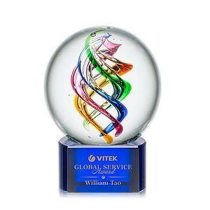 Galileo Award on Paragon Base - Blue