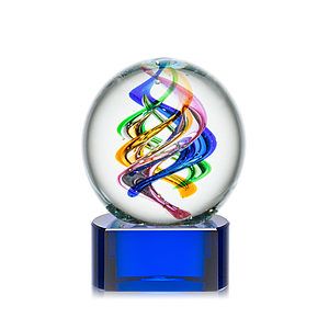 Galileo Award on Paragon Base - Blue