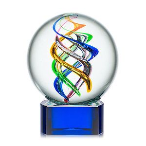 Galileo Award on Paragon Base - Blue