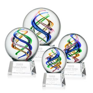 Galileo Award on Robson Base - Clear