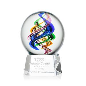 Galileo Award on Robson Base - Clear