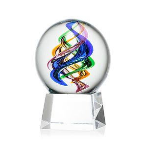 Galileo Award on Robson Base - Clear