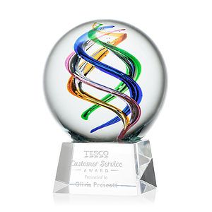 Galileo Award on Robson Base - Clear