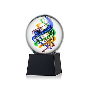 Galileo Award on Robson Base - Black
