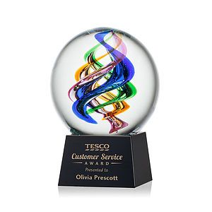 Galileo Award on Robson Base - Black
