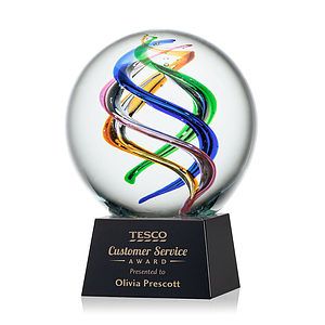 Galileo Award on Robson Base - Black