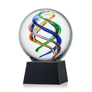 Galileo Award on Robson Base - Black