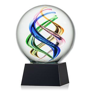 Galileo Award on Robson Base - Black
