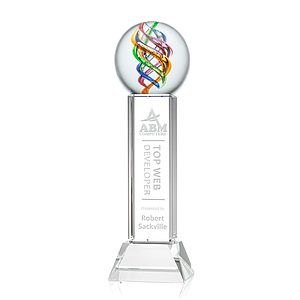 Galileo Award on Stowe Base - Clear