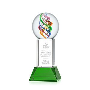 Galileo Award on Stowe Base - Green