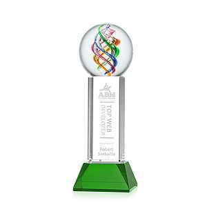 Galileo Award on Stowe Base - Green
