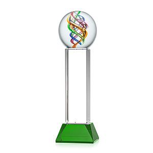 Galileo Award on Stowe Base - Green