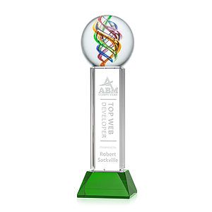 Galileo Award on Stowe Base - Green