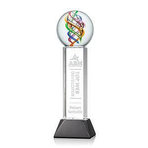 Galileo Award on Stowe Base - Black