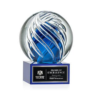 Genista Award on Hancock Base - Blue